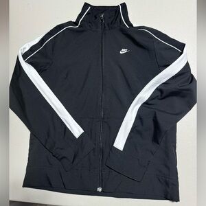 Nike Youth Black full Zip Up. Size M 8-10